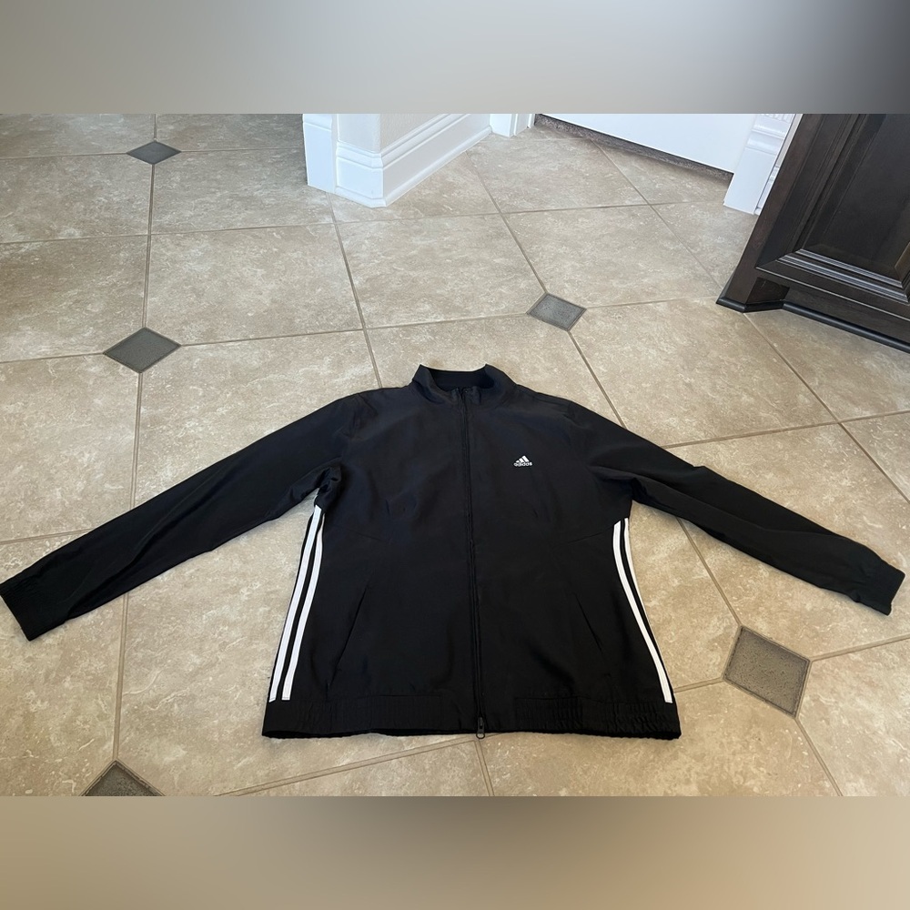 Adidas Men’s Black Track Jacket Size XL